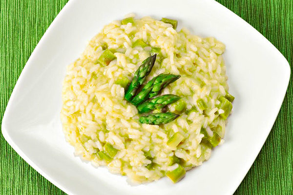 Risotto aux asperges du Valais