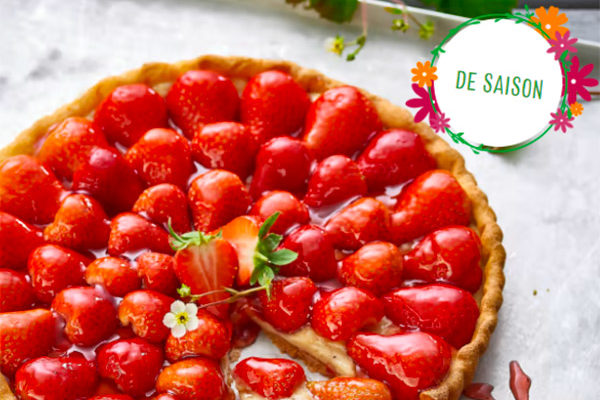 tarte aux fraises
