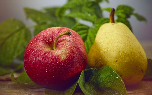 Pomme et poire